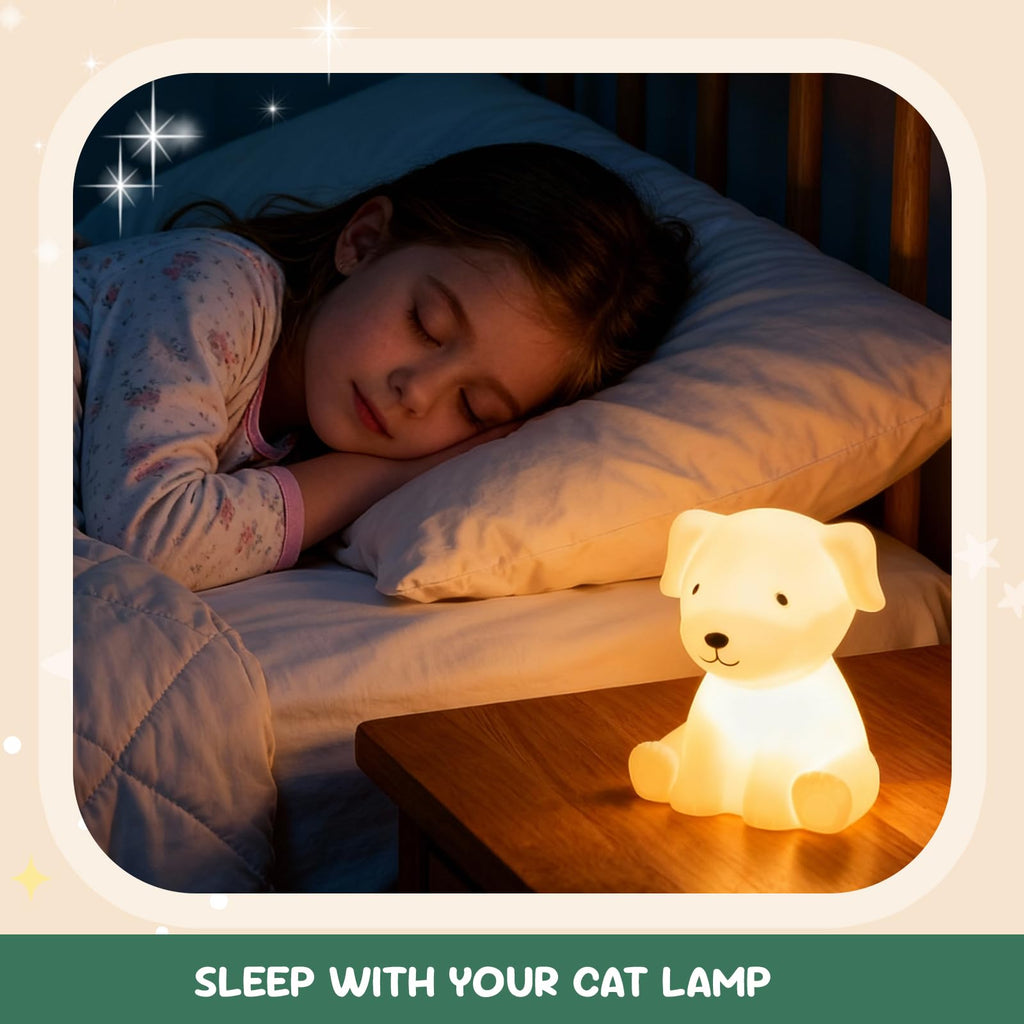 HAPMARS Paint Your Own Dog Lamp Kit – DIY Art Craft for Kids Ages 4-12+