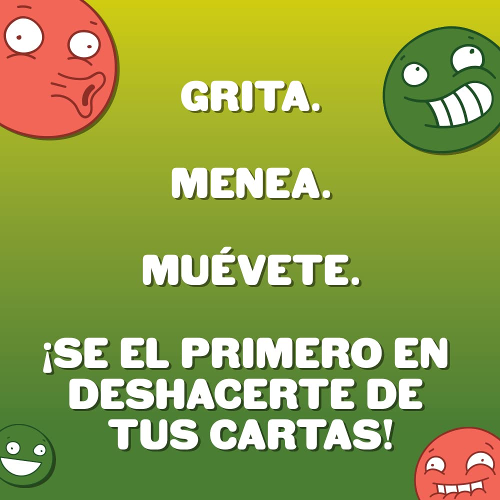 Happy Salmon de Exploding Kittens: Juego de cartas party rápido para 3-8 jugadores