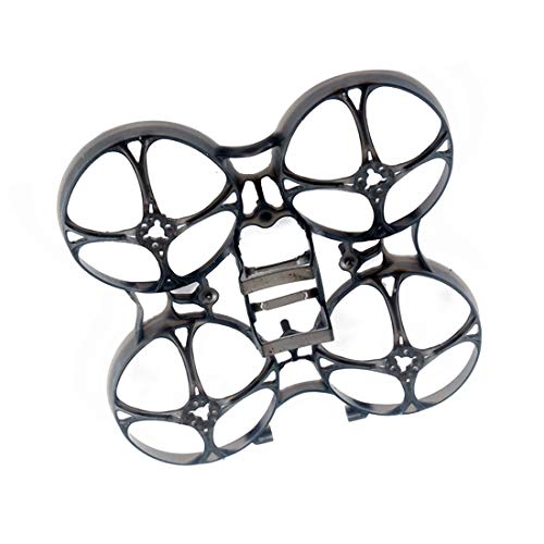 HAPPYMODEL Mobula7 V3 Frame 75mm – Upgraded Black Whoop Frame for FPV Racing Drones