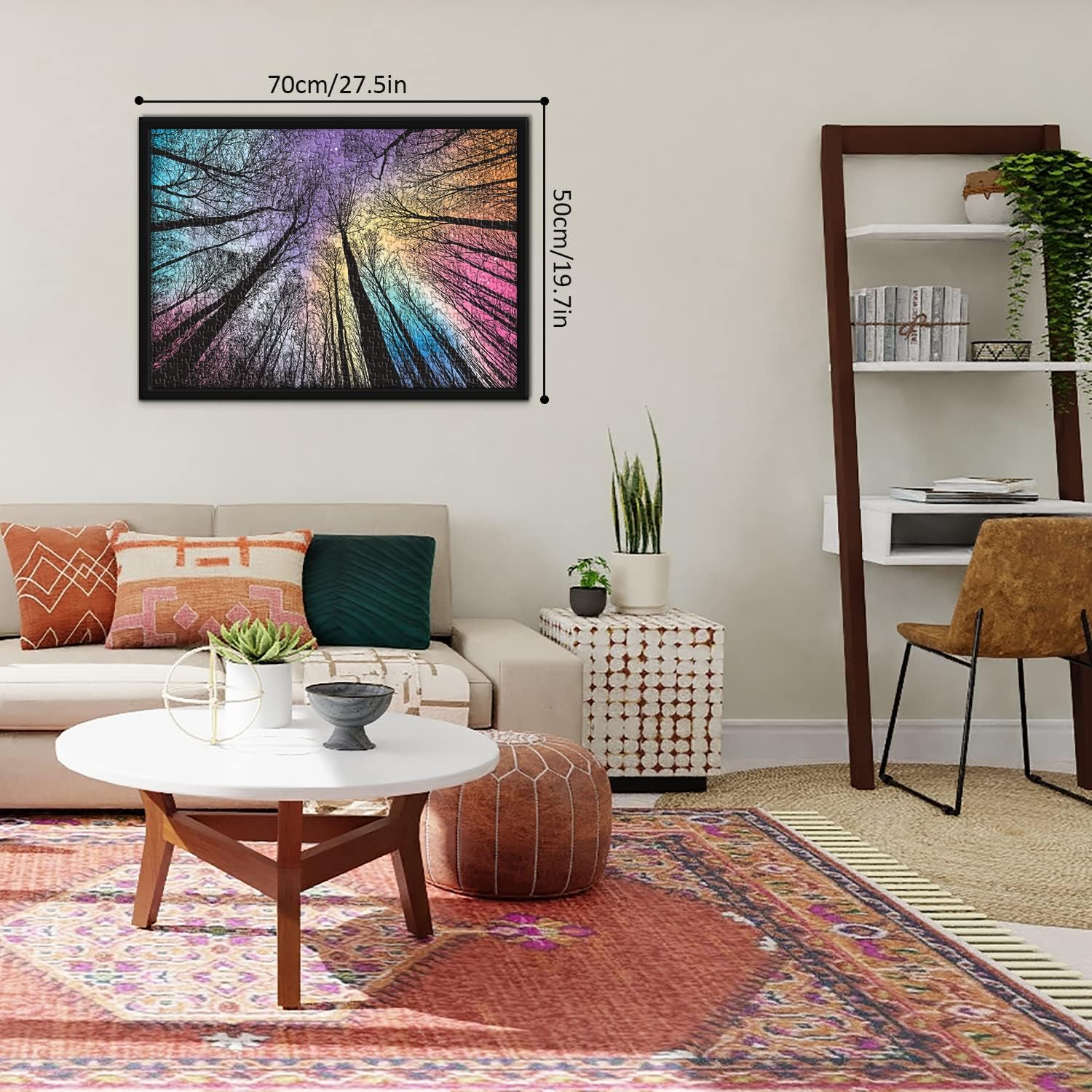 Hard 1000 Piece Gradient Jigsaw Puzzle – Challenging Colorful Puzzle for Adults