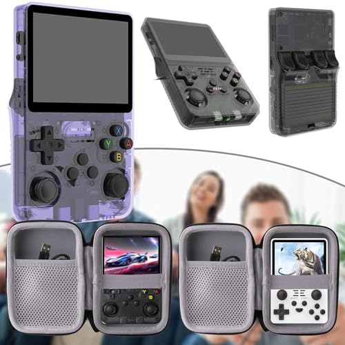 Hard Carrying Case for R36T R36S RG36PRO RG35XX Plus RGB20S – Black EVA Protection