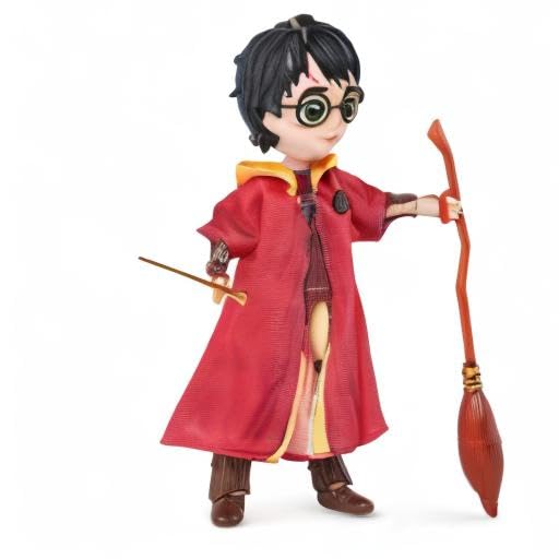 Harry Potter 8-Inch Quidditch Doll Gift Set – 11 Pieces with Robe & Accessories