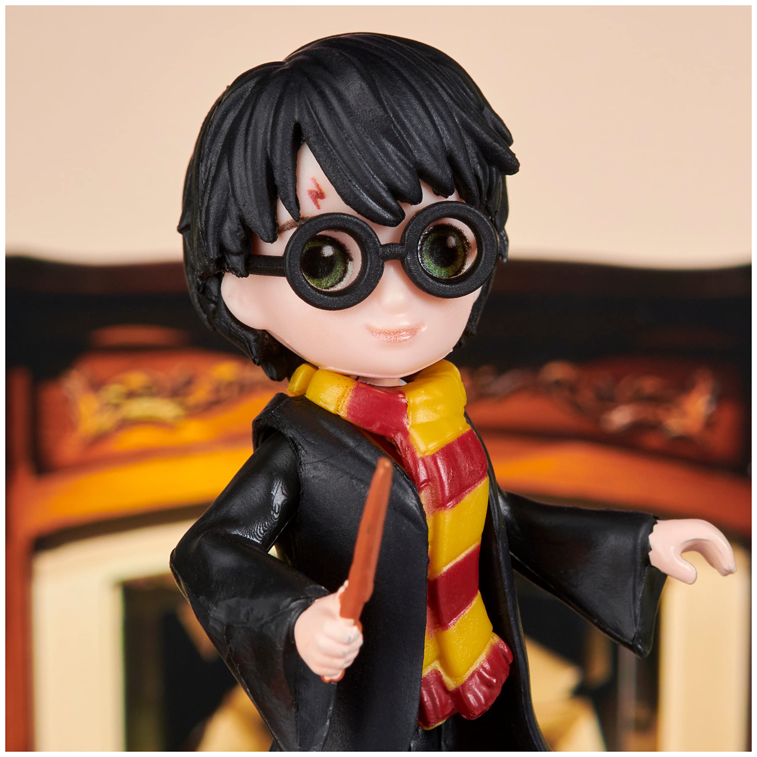Harry Potter Magical Minis 3-Inch Doll – Poseable Figure with Hogwarts Uniform