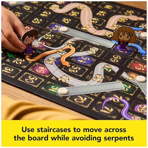 Harry Potter Serpents & Staircases Board Game – Race to the Top of Hogwarts