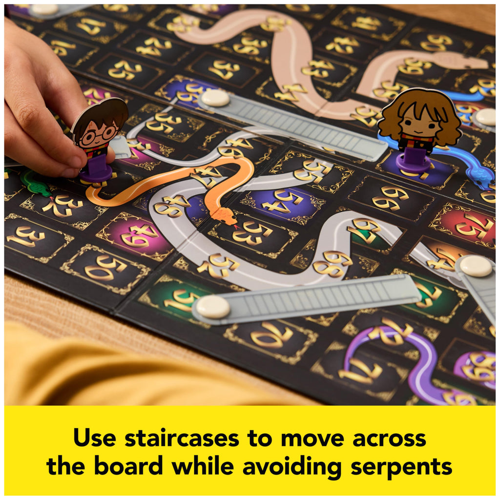 Harry Potter Serpents & Staircases Board Game – Race to the Top of Hogwarts