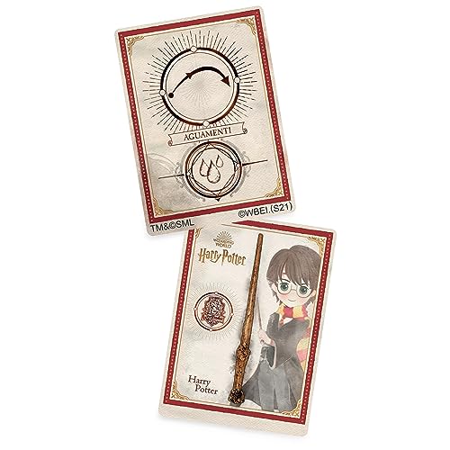 Harry Potter Spellbinding Wand – 12-Inch Official Replica with Aguamenti Spell Card for Kids Age 6+