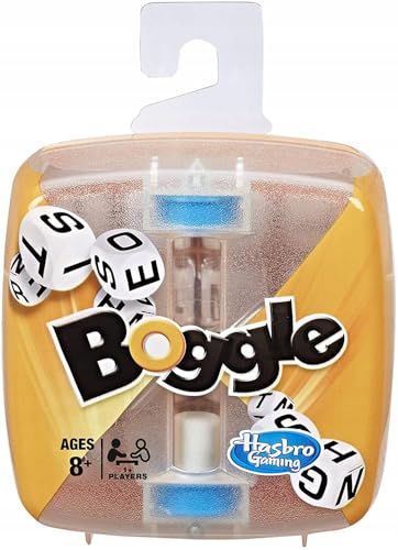 Hasbro Gaming Boggle Classic Game – Fast Word Search Fun for Ages 8+