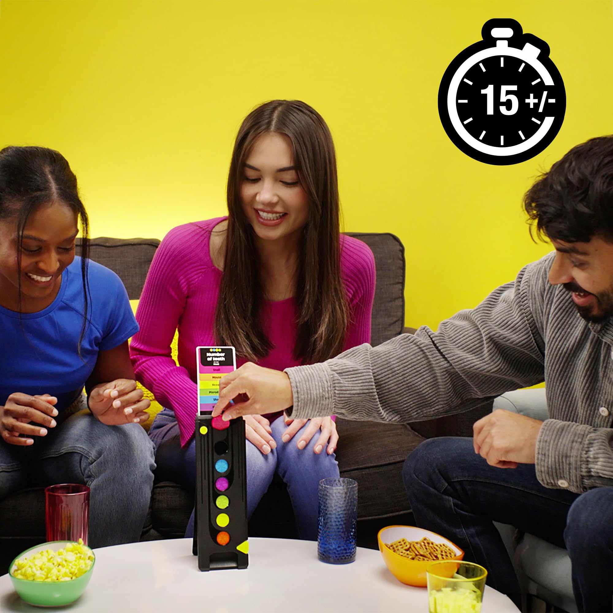 Hasbro Gaming Drop Trivia: Electronic Party Game with Voice & Sound Effects | Ages 13+ | 2 or More Players | 15-Minute Game