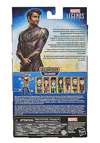 Hasbro Marvel Legends Series The Eternals Kingo 6-Inch Action Figure with 4 Accessories