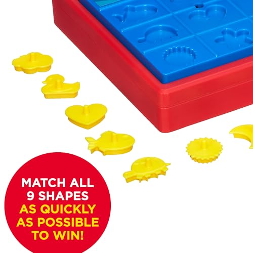 Hasbro Perfection Shape-Matching Game for Kids - Beat the Clock & Avoid the Pop! Ages 4+
