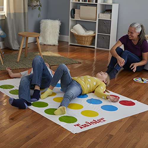 Hasbro Twister Party Game - Classic Family Board Game for 2-4 Players, Ages 6+