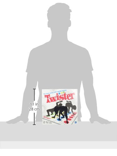 Hasbro Twister Party Game - Classic Family Board Game for 2-4 Players, Ages 6+