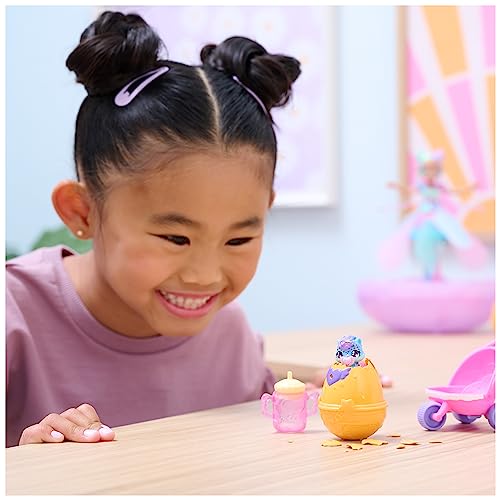 Hatchimals Alive Hatch N’ Stroll Playset – 2 Self-Hatching Eggs with Stroller Toy for Ages 3+