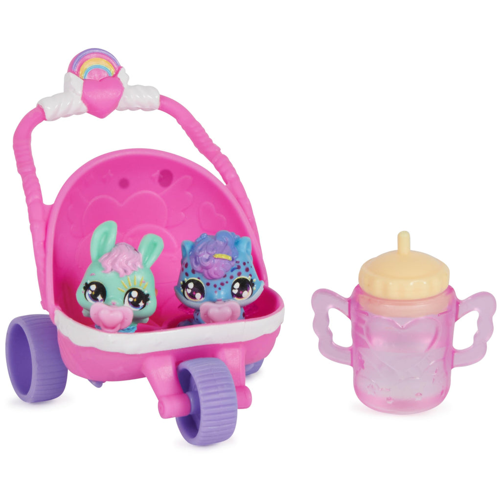 Hatchimals Alive Hatch N’ Stroll Playset – 2 Self-Hatching Eggs with Stroller Toy for Ages 3+