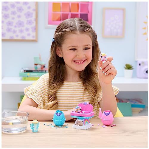 Hatchimals Alive Hungry Hatchimals Playset - Self-Hatching Eggs with Highchair and 2 Mini Figures