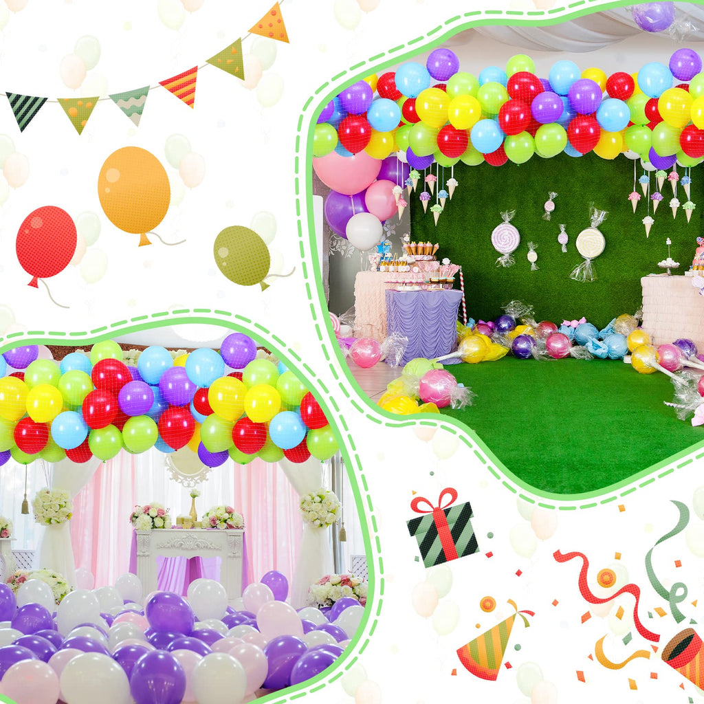 Haull Balloon Drop Net – 15.8 x 3.3 ft, Holds Up to 200 Balloons for Wedding, Birthday, Graduation & New Year's Celebrations