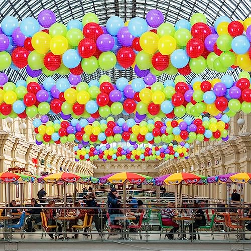 Haull Balloon Drop Net – 15.8 x 3.3 ft, Holds Up to 200 Balloons for Wedding, Birthday, Graduation & New Year's Celebrations