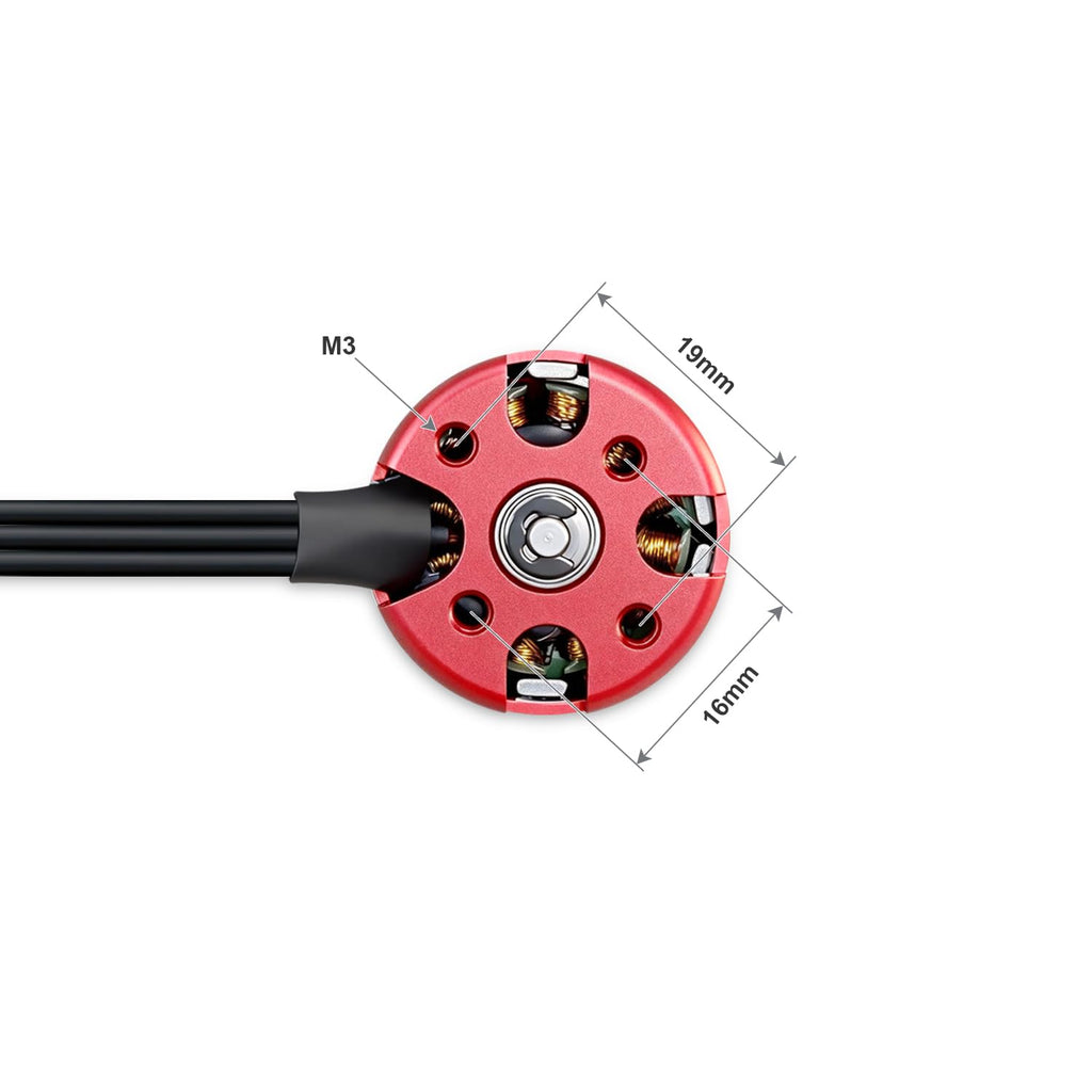 HAWK'S WORK 2212 920KV Brushless Motor for RC Airplanes and DIY Drones (2-4S, CCW)