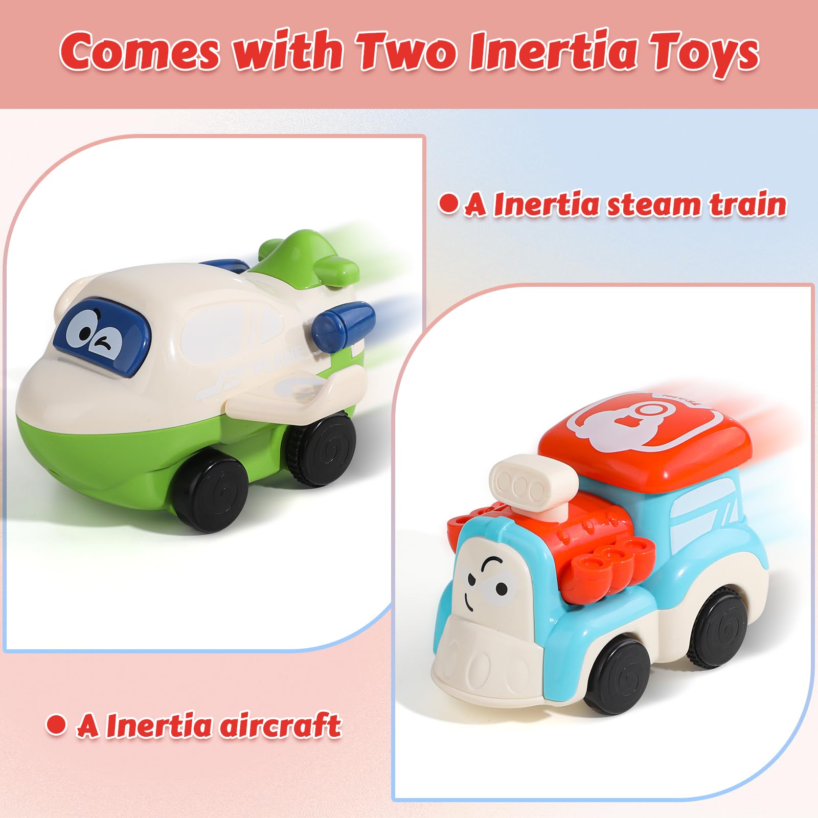 HAYXUN 10-in-1 Musical Learning Bus – Montessori Toy for 1 Year Old Girls & Boys