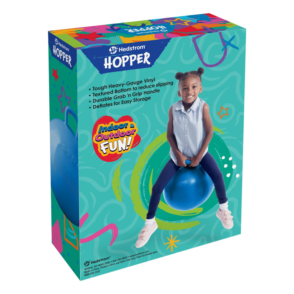 Hedstrom Blue 15 Inch Hopper Ball for Kids Ages 4+