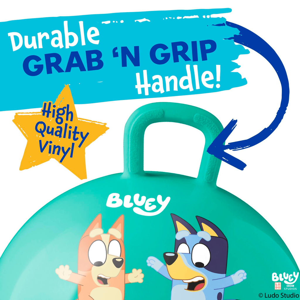 Hedstrom Bluey 15-Inch Hopper Ball – Kids' Jumping Ball for Active Play