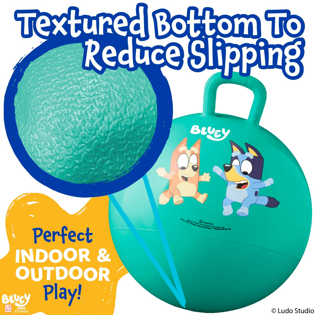 Hedstrom Bluey 15-Inch Hopper Ball – Kids' Jumping Ball for Active Play