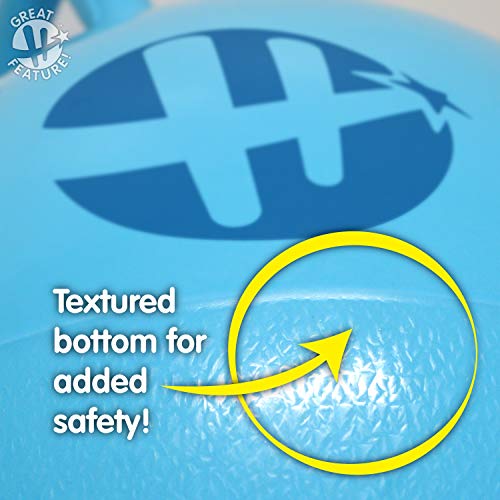 Hedstrom Metallic Blue Fun Hopper – 15-Inch Bouncy Ball for Kids