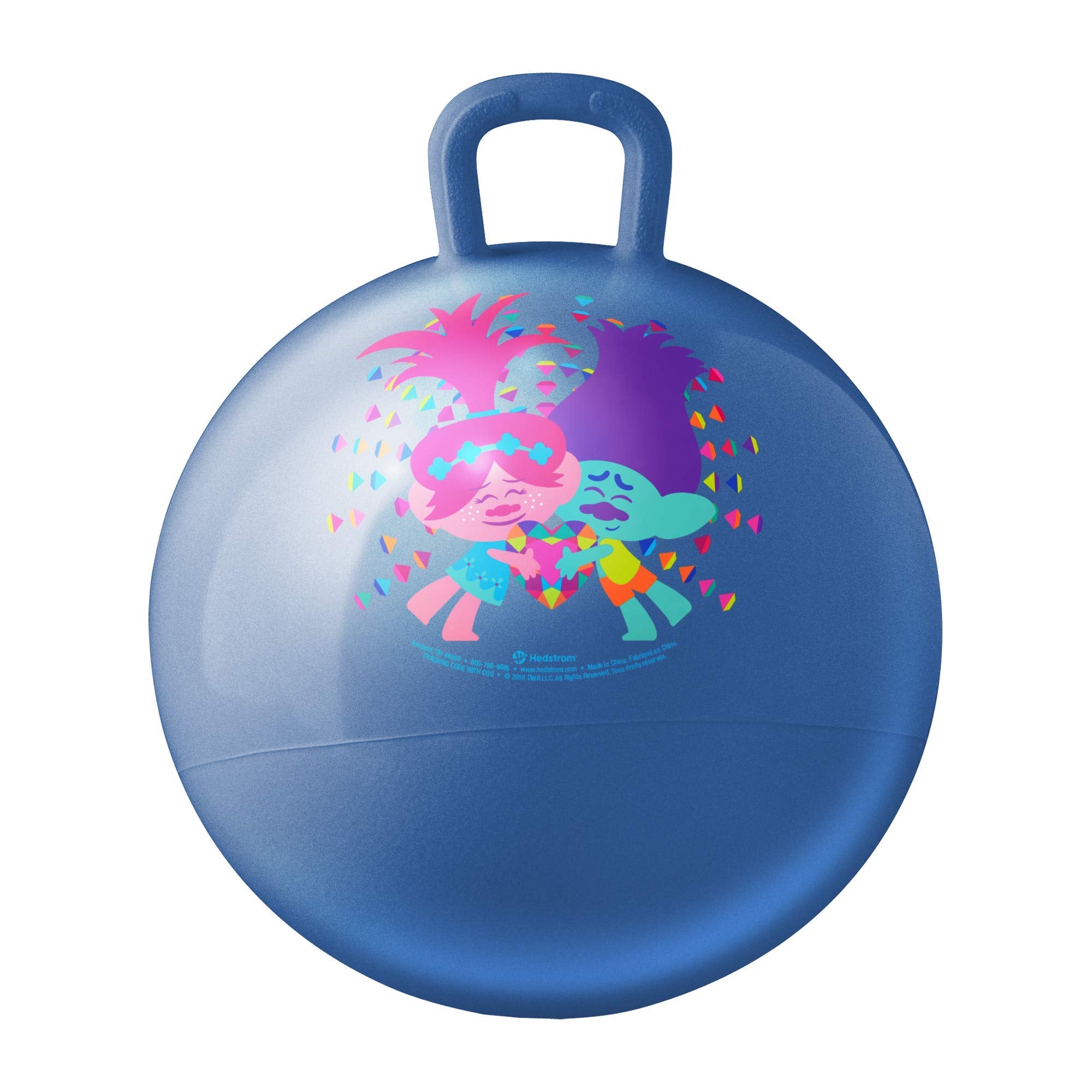Hedstrom Trolls 2 Hopper Ball 15 Inch - Kids Hop Ball for Active Play