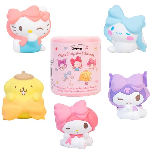 Hello Kitty & Friends Lovely Ribbon Series Blind Capsule Squishy Toy - 1 Random Design