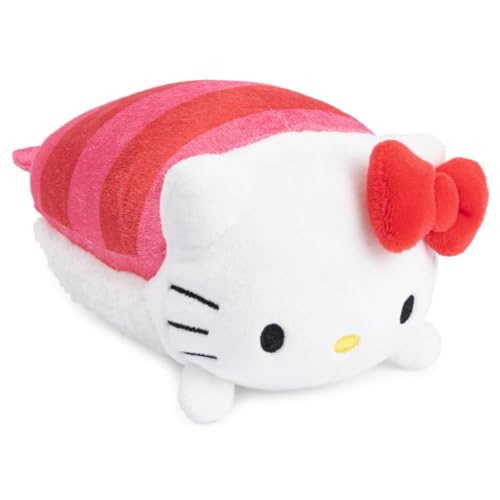 Hello Kitty Sashimi Plush by GUND – 6-Inch Kawaii Stuffed Toy with Sherpa Rice Base