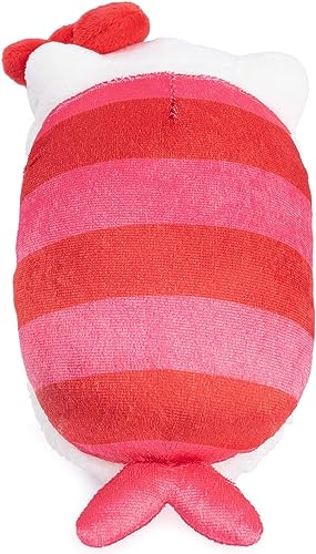 Hello Kitty Sashimi Plush by GUND – 6-Inch Kawaii Stuffed Toy with Sherpa Rice Base