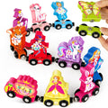 Helsort Wooden Number Train Set – 11-Piece Magnetic Unicorn Train for Toddlers Ages 3-5