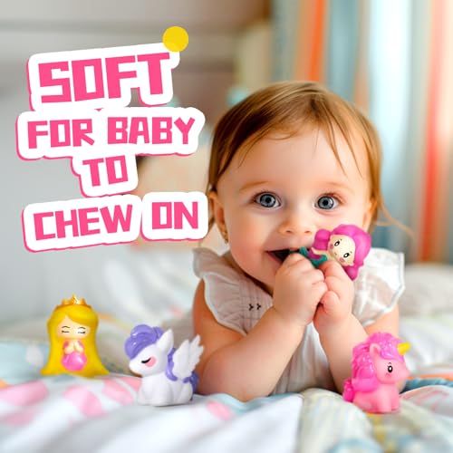 Hely Cancy No-Hole Baby Bath Toys – Soft, Safe & Dishwasher-Safe for Newborns