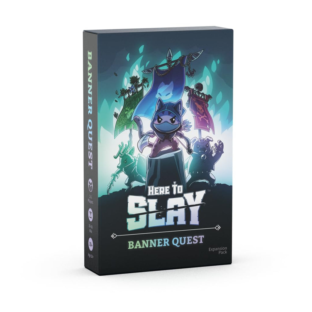 Here to Slay: Banner Quest Expansion Pack – Add New Monsters and Heroes to Your Fantasy Card Game
