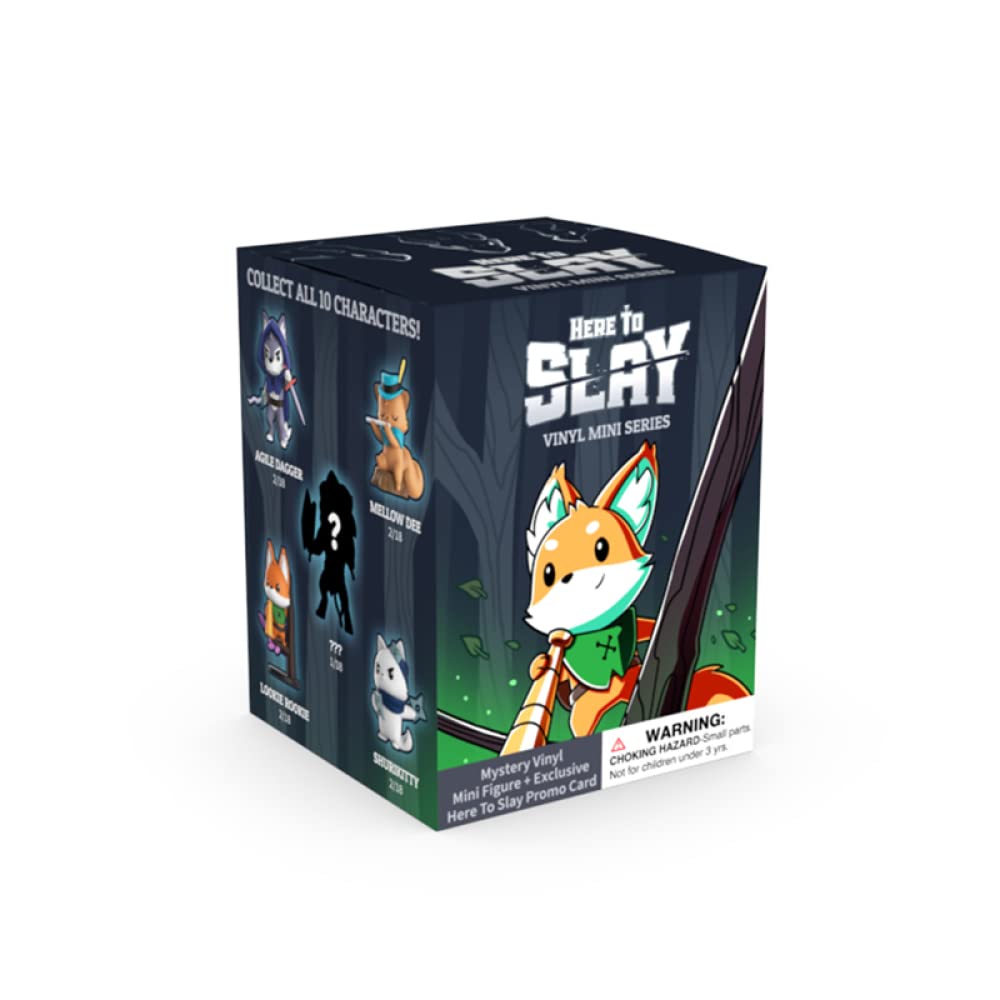 Here to Slay Vinyl Mini Blind Box – Mystery Figure & Holographic Promo Card