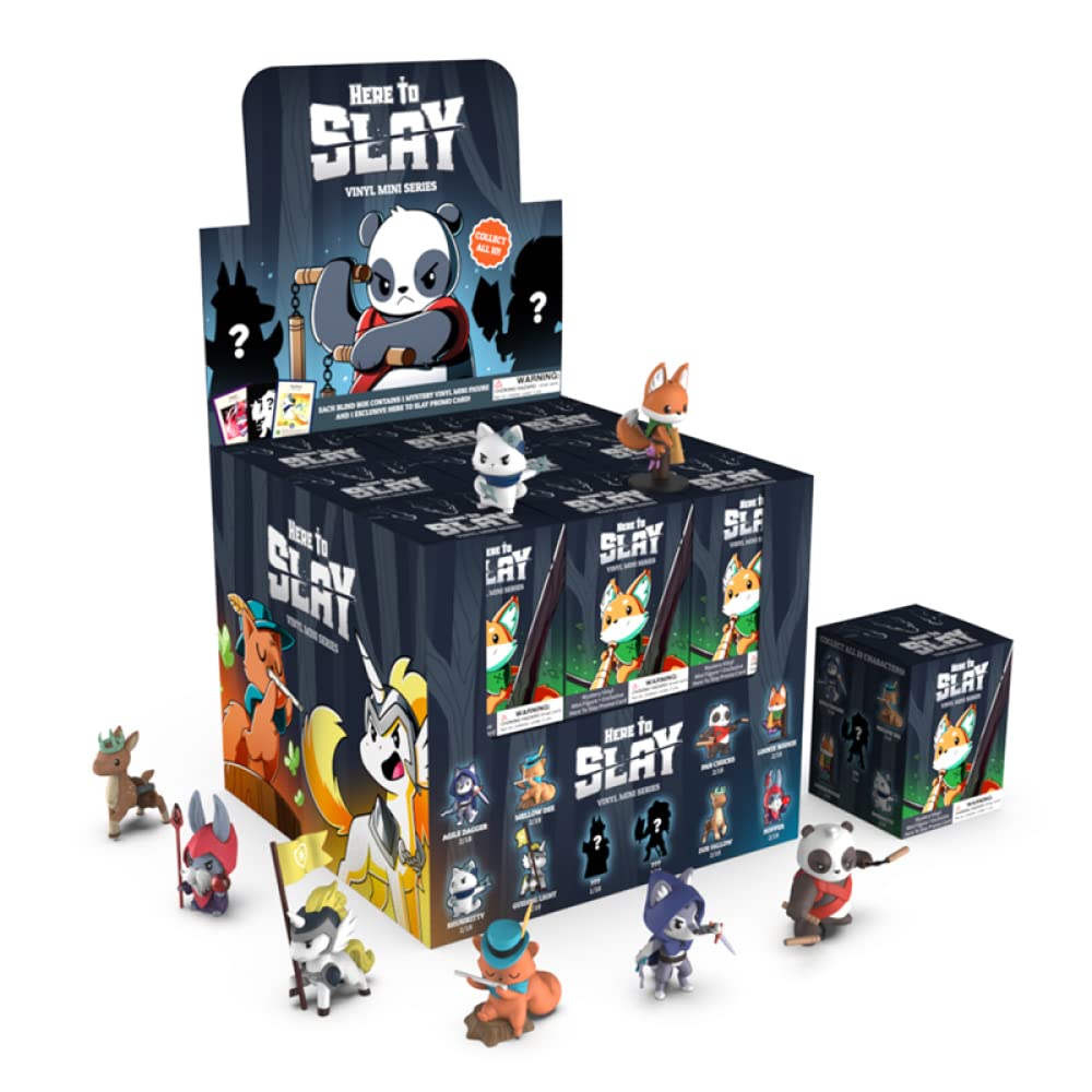 Here to Slay Vinyl Mini Blind Box – Mystery Figure & Holographic Promo Card
