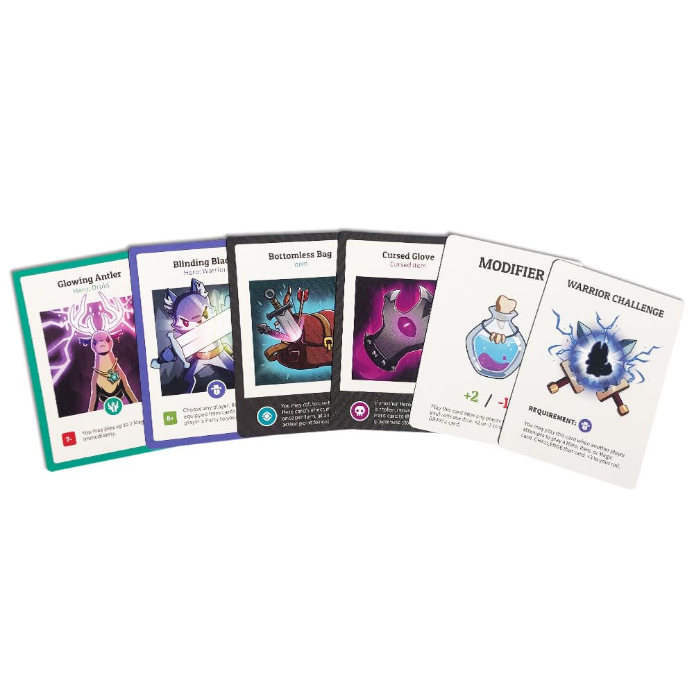 Here to Slay Warriors & Druids Expansion Pack – Add Warrior and Druid Classes to Your Base Game