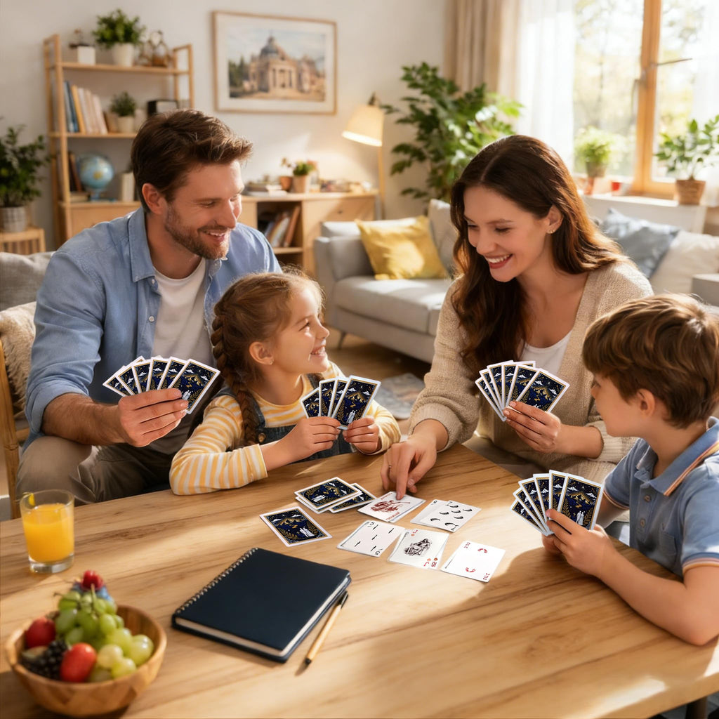 Heritage Faith Deck: Scripture-Inspired Playing Cards with Custom Suits – Missionary & Family Night Gift