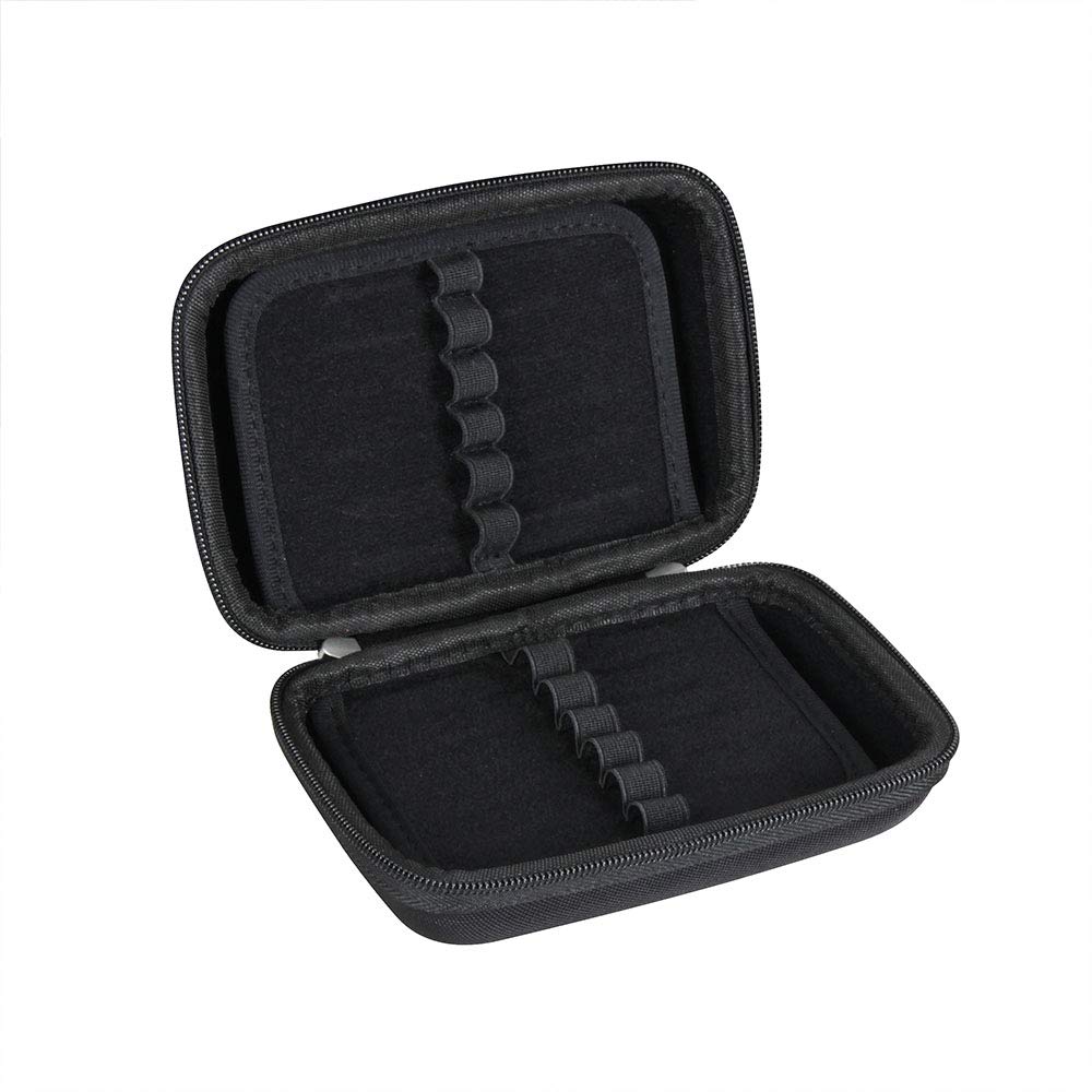 Hermitshell Hard EVA Travel Case for Crayola Mini Twistables Crayons (24 Count) – Black