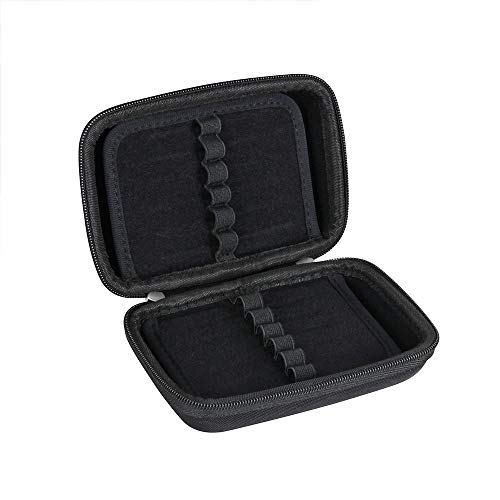 Hermitshell Hard EVA Travel Case for Crayola Mini Twistables Crayons (24 Count) – Black