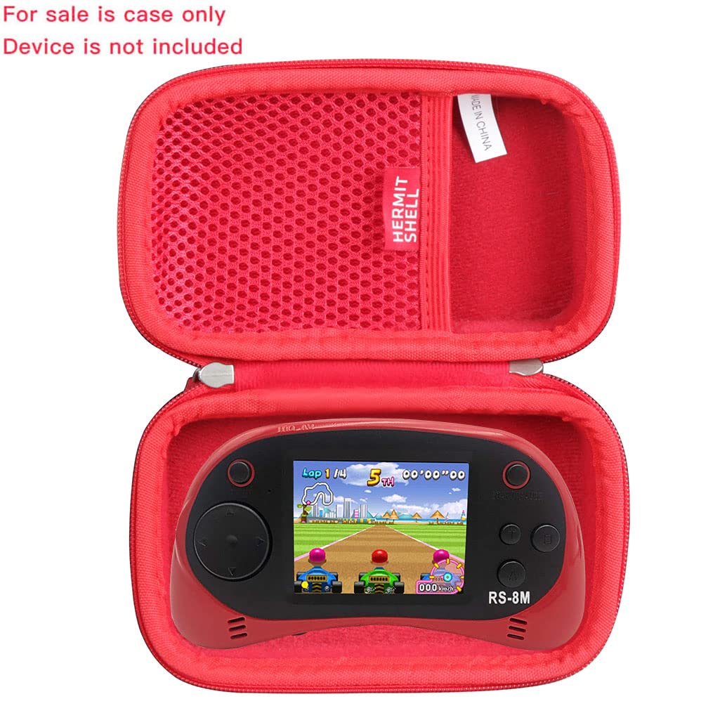 Hermitshell Hard EVA Travel Case for EASEGMER Kids Handheld Game Console (Red)