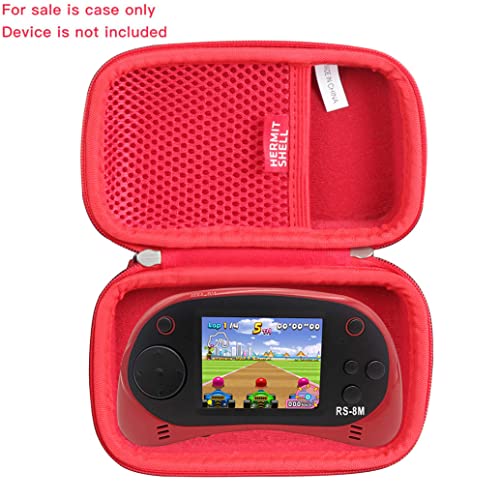Hermitshell Hard EVA Travel Case for EASEGMER Kids Handheld Game Console (Red)
