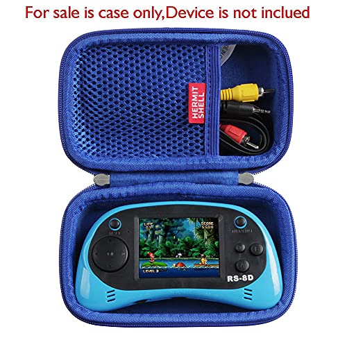 Hermitshell Hard Travel Case for EASEGMER Kids Handheld Game Console (Blue) - Protective Storage
