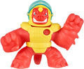 Heroes of Goo Jit Zu Galaxy Attack Solar Blast Blazagon Action Figure - Stretchy Goo Toy with Visor Flip