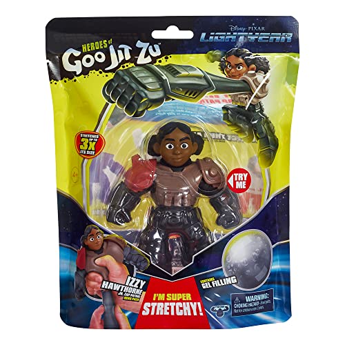 Heroes of Goo Jit Zu Lightyear Izzy Hawthorne Action Figure - Stretchy Squishy Gel-Filled Toy