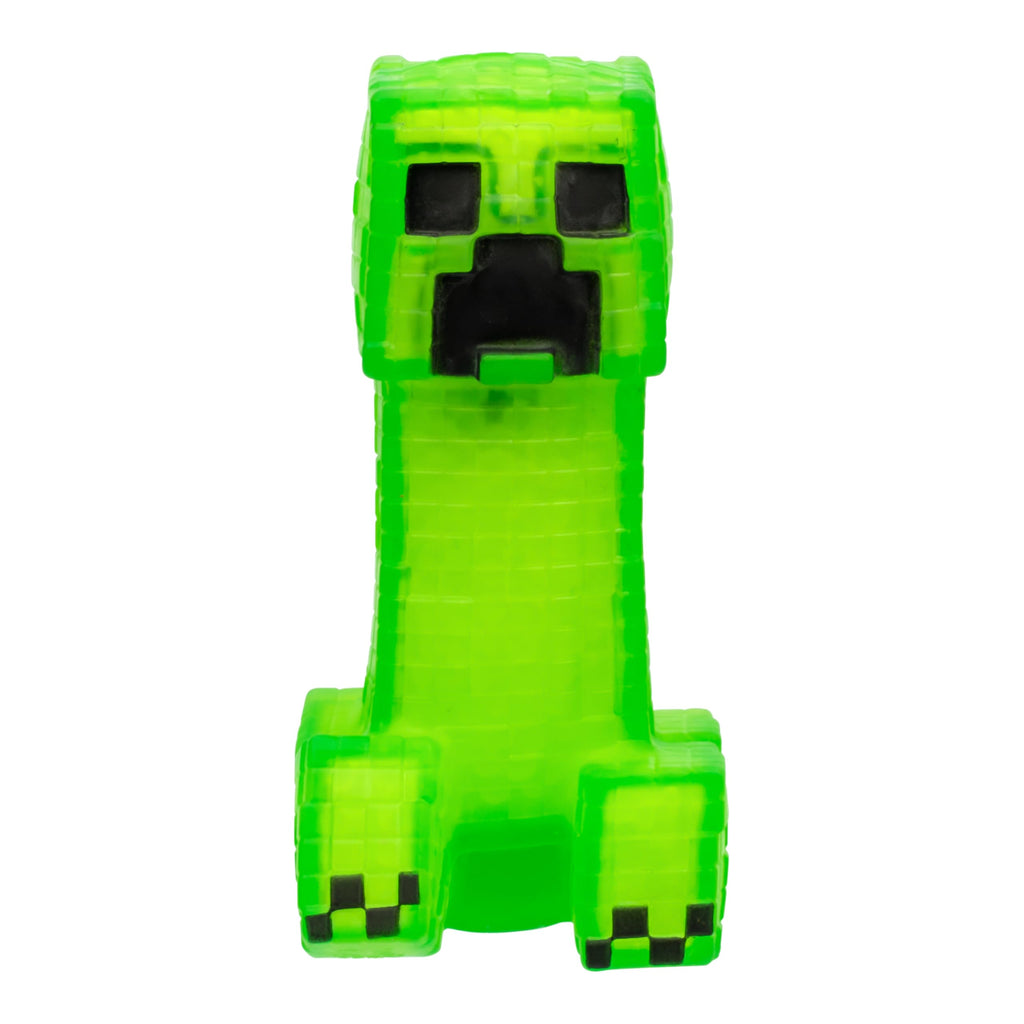 Heroes of Goo Jit Zu Minecraft Creeper Stretchy Figure – Super Crunchy Goo with Hidden Gunpowder Piece
