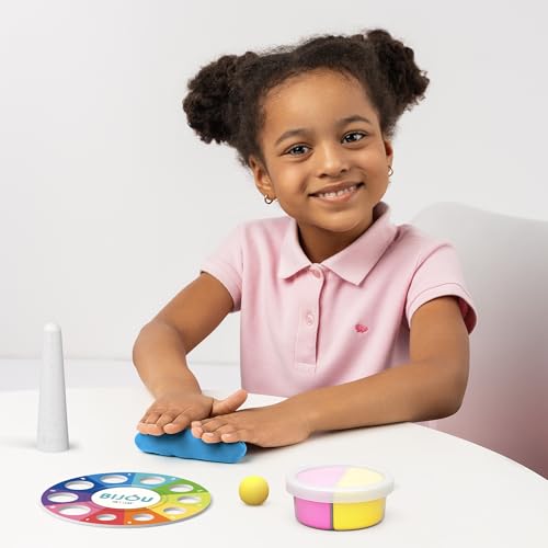 HEY CLAY Bijou Alien Rings Clay Kit – Air-Dry Clay with Interactive App for Kids 3+