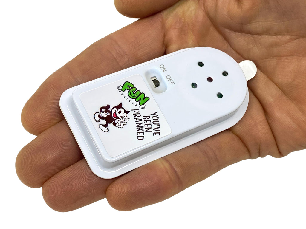 Hidden Cat Prank Noise Maker – Realistic Meowing Sound Device for Office Pranks & Gags