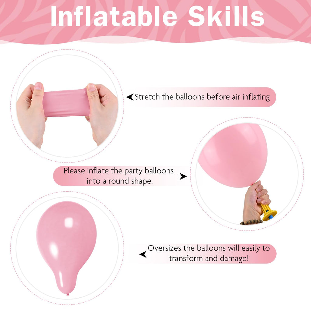 HILAVO 91-Piece Cherry Balloon Arch Kit - Pink, Red & Pastel Yellow Balloons for Strawberry Baby Shower & Birthday Parties