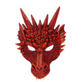 Himine Dragon's Head Mask – Lightweight PU Foam Cosplay Mask for Halloween & Party